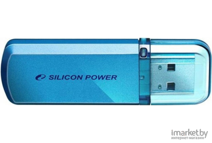 USB Flash Silicon-Power Helios 101 Blue 64GB (SP064GBUF2101V1B)