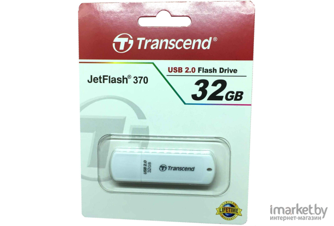 USB Flash Transcend JetFlash 370 32 Гб (TS32GJF370)