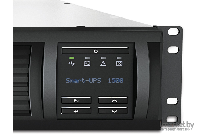 ИБП APC Smart-UPS 1500VA LCD RM 2U (SMT1500RMI2U)
