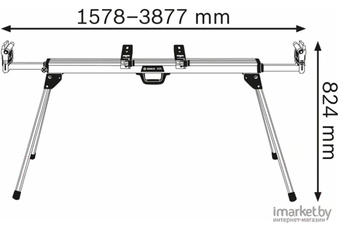 Стол для торцовочных пил Bosch GTA 3800 (0.601.B24.000)