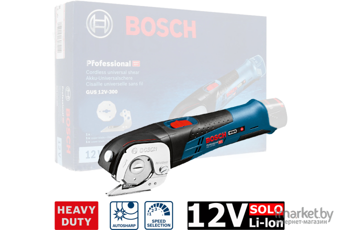 Садовые ножницы Bosch GUS 12V-300 (0.601.9B2.901)