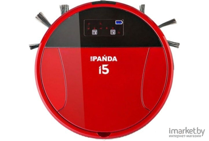 Робот-пылесос Panda Clever i5 красный