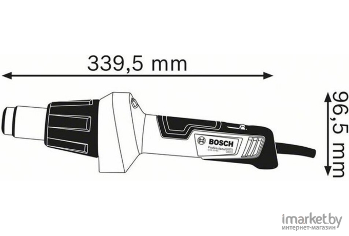 Профессиональный строительный фен Bosch GHG 20-60 (0.601.2A6.400)