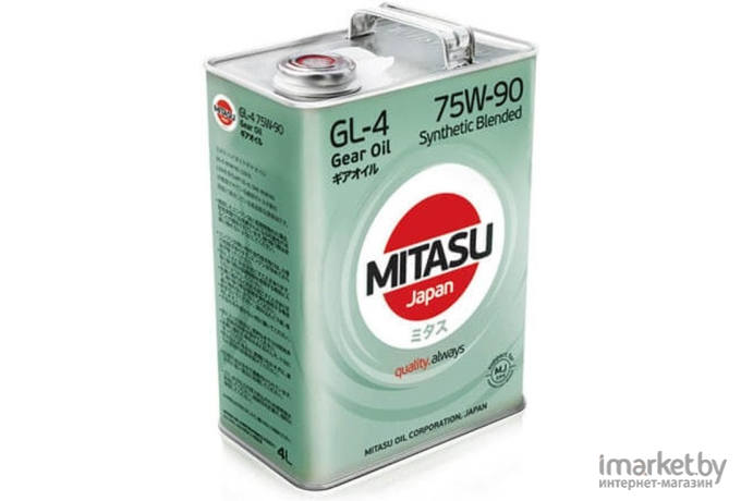 Трансмиссионное масло Mitasu Gear Oil 75W90 / MJ-443-4 (4л)