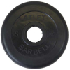 Диск для штанги MB Barbell Atlet d51 мм 5 кг черный