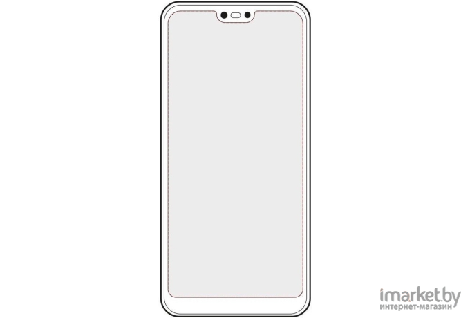 Защитное стекло (пленка) Deppa Hybrid для Huawei P20 Lite [62434]