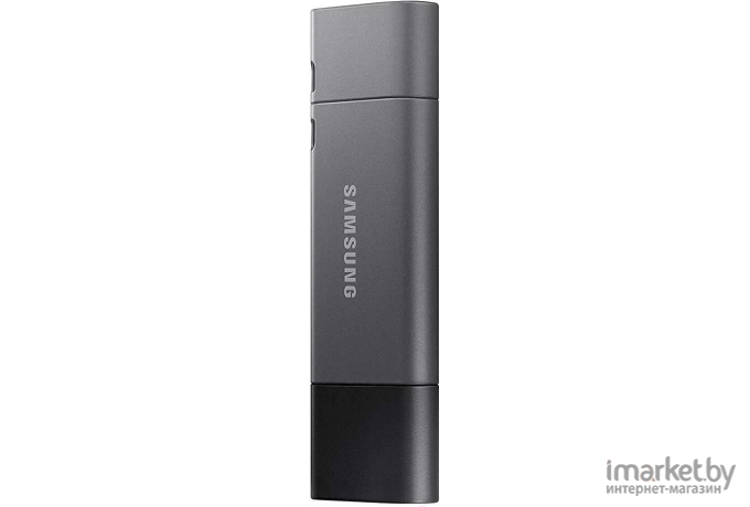 Флешка Samsung DUO Plus 128GB, серый [MUF-128DB/APC]