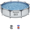 Каркасный бассейн Bestway Steel Pro Max 56408 305х76