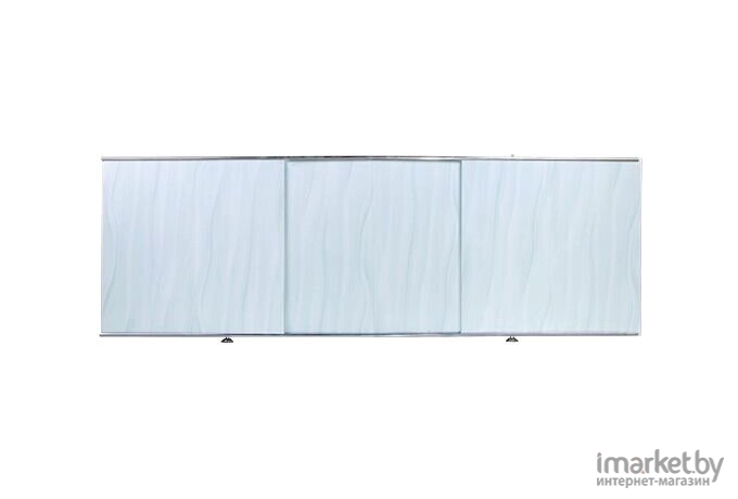 Экран под ванну Perfecto Linea 1.7 м волна голубая [36-000177]