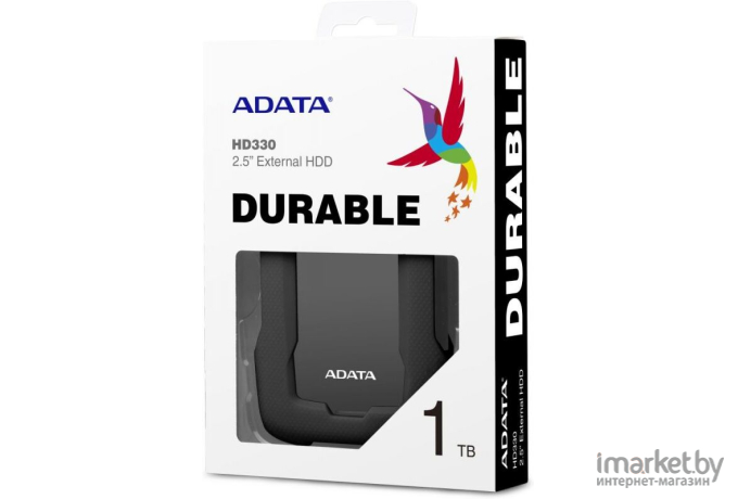 Внешний жесткий диск A-data HD330 1TB Black Box (AHD330-1TU31-CBK)