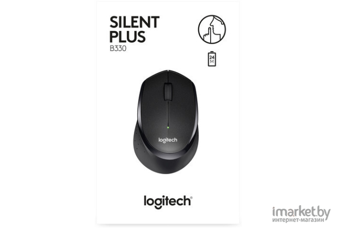 Мышь Logitech Silent Plus B330 910-004913