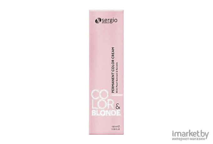 Крем-краска для волос Sergio Professional Color&Blonde 9.22 (св. блондин лилово-беж. жемчуг)