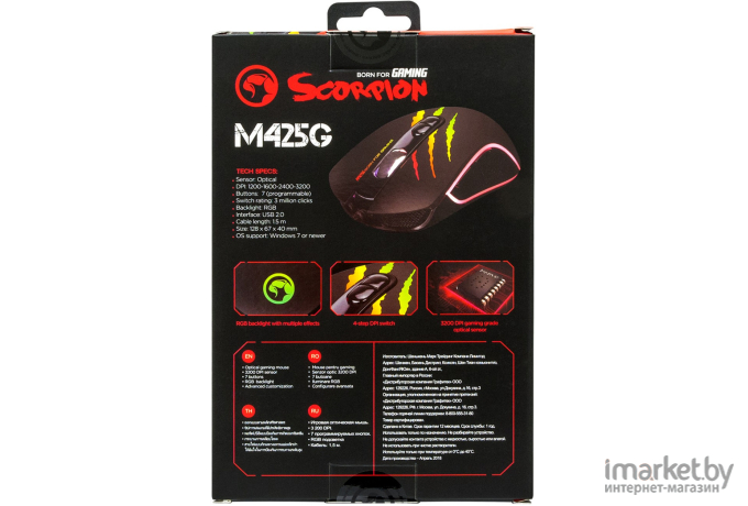 Мышь Marvo M425G