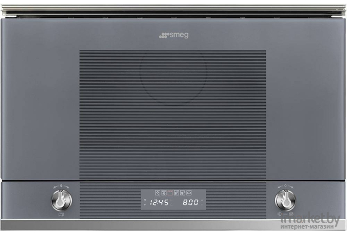 Микроволновая печь Smeg MP122S1 серый
