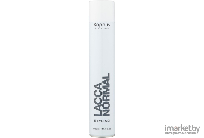 Лак для укладки волос Kapous Lacca Normal Styling нормальной фиксации / 17 (500мл)
