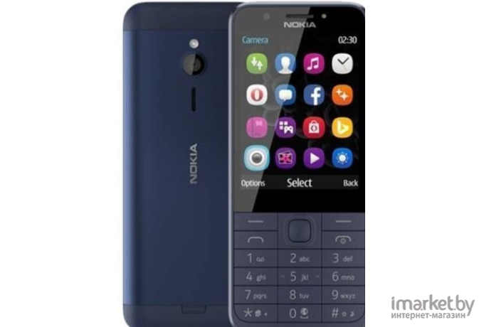 Мобильный телефон Nokia 230 Dual Sim Blue [16PCML01A02]