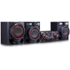 Музыкальный центр LG CJ45 Black/Red