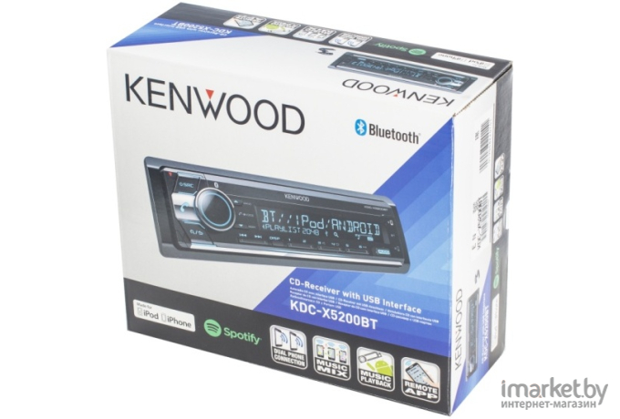 Автомагнитола Kenwood KDC-X5200BT