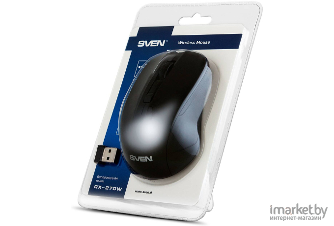 Мышь Sven RX-270W (черный)