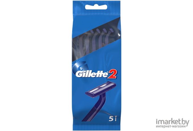 Набор бритвенных станков Gillette 2 (10шт)