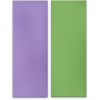 Коврик туристический двухслойный Atemi 1800*600*12мм зеленый/фиолетовый