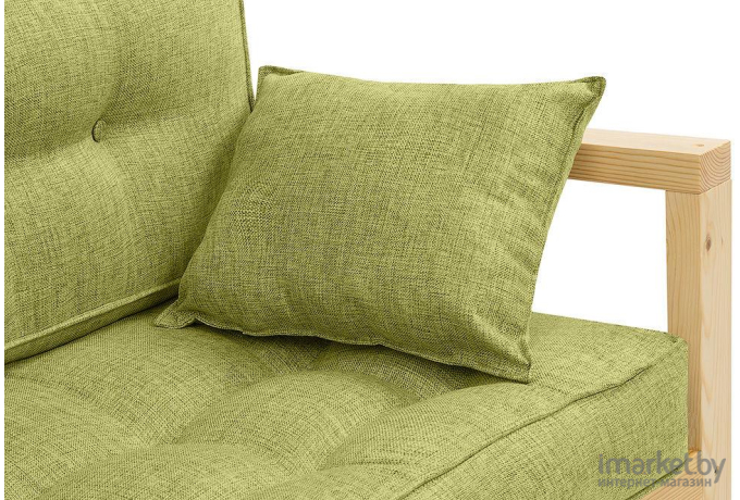 Кушетка Woodcraft Астер Textile Lime зеленый 82585