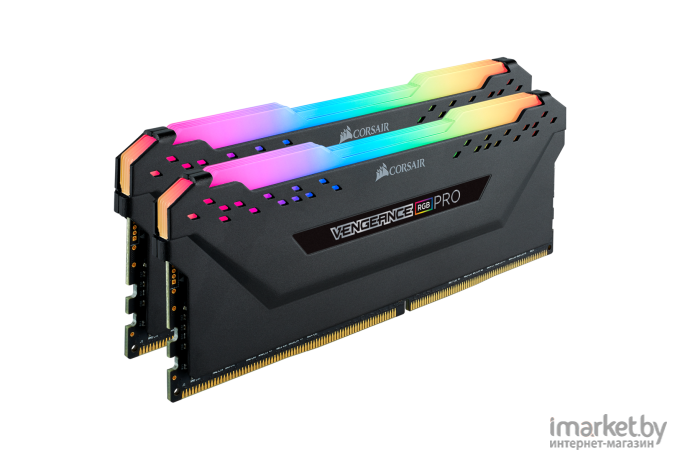 Оперативная память Corsair Vengeance RGB Pro DDR4 DIMM 2666MHz PC4-21300 CL16-16Gb KIT [CMW16GX4M2A2666C16]