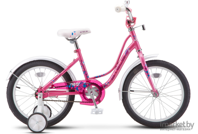 Велосипед детский Stels Wind 18 Z020 рама 12 дюймов розовый [LU091069,LU081202]