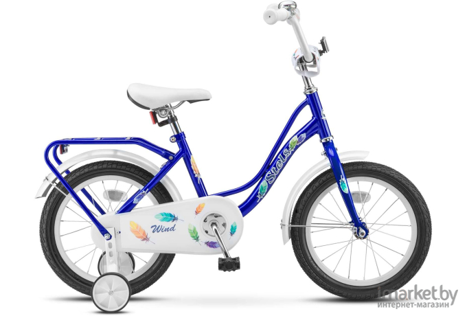 Велосипед детский Stels Wind 16 Z020 рама 11 дюймов синий [LU090622,LU077342]
