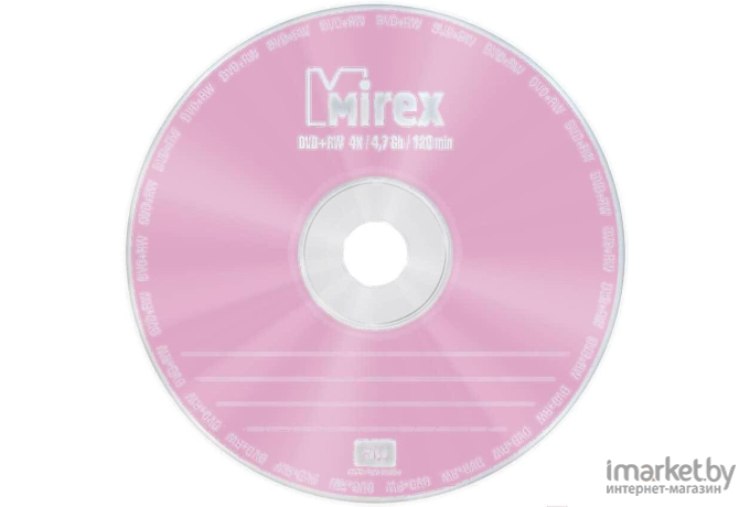 Оптический диск Mirex DVD+RW 4.7Gb 4x конверт [UL130022A4C]