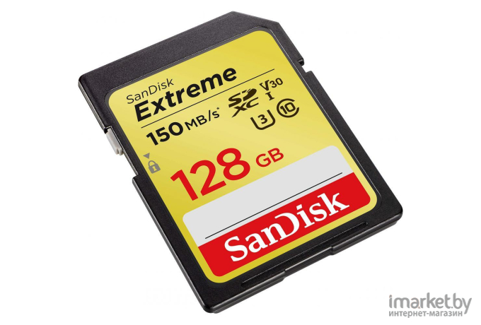 Карта памяти SanDisk Extreme SDXC 128GB [SDSDXV5-128G-GNCIN]