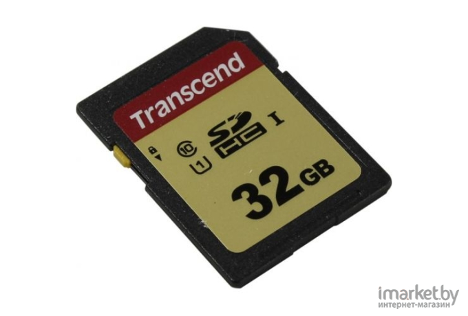 Карта памяти Transcend 32GB UHS-I U1 SD card MLC OK [TS32GSDC500S]