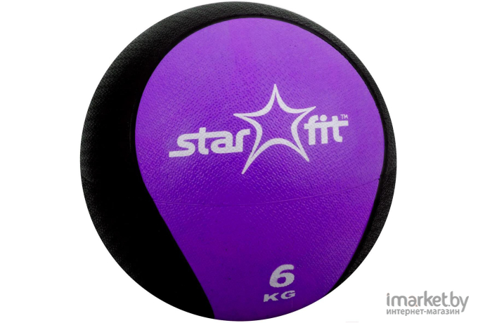 Медицинбол Starfit Pro GB-702 6 кг фиолетовый