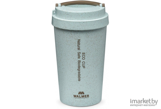 Термокружка Walmer Eco Cup 0.4 л голубой [W24201801]