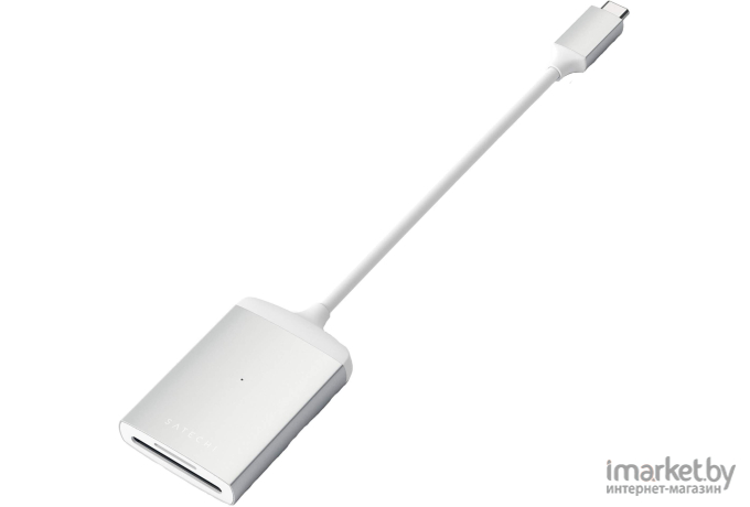 USB-хаб Satechi Type-C USB Hub & Micro/SD Card Reader серебряный [ST-TCHCRS]