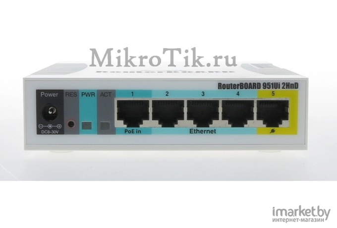 Беспроводной маршрутизатор Mikrotik RB951Ui-2HnD