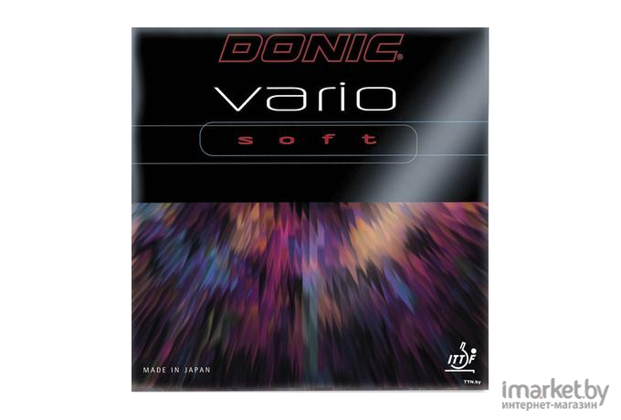 Накладка для ракетки Donic Vario max Red/ Black
