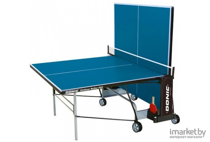 Теннисный стол Donic Indoor Roller 800- 19 мм синий/ зеленый