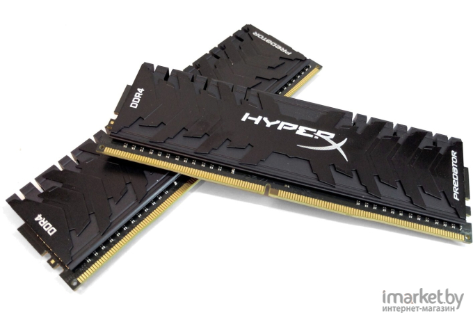 Оперативная память Kingston XMP HyperX Predator DRAM 32GB 3200MHz DDR4 CL16 DIMM (Kit of 2) [HX432C16PB3K2/32]