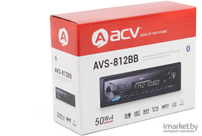 Автомагнитола ACV AVS-812BB
