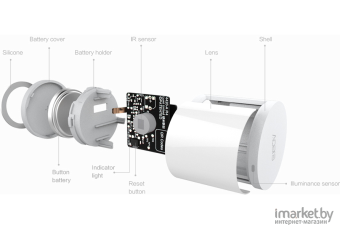 Датчик движения Aqara Body Sensor & Light Intensity Sensors [RTCGQ11LM]