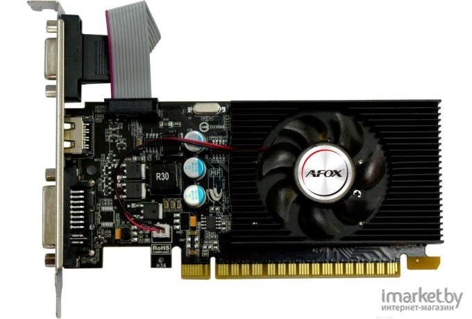 Видеокарта AFOX Geforce GT220 1GB DDR3 128Bit [AF220-1024D3L2]