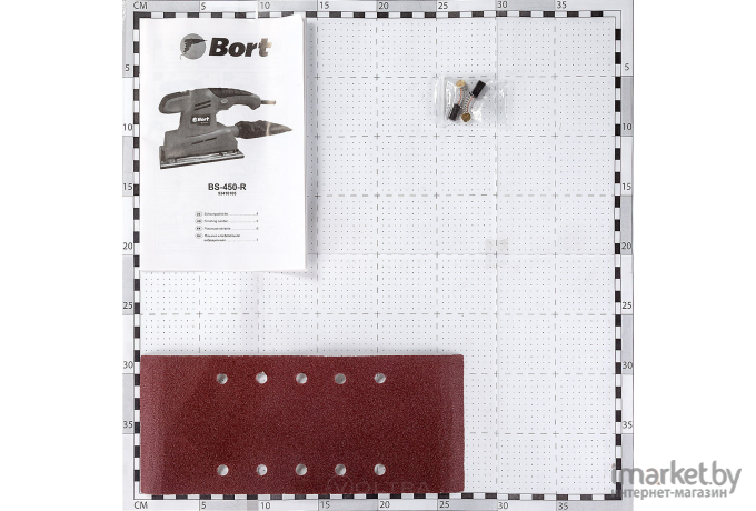 Вибрационная шлифмашина Bort BS-450-R