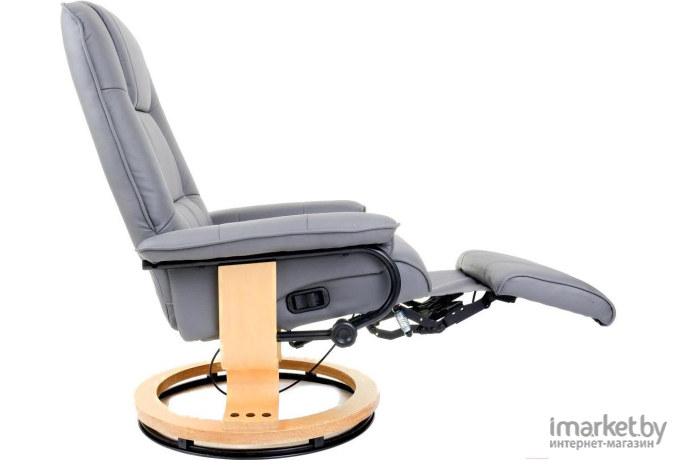 Массажное кресло Calviano с подъемным пуфом и подогревом 2158