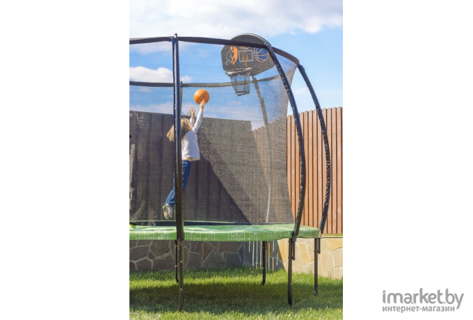 Батут Hasttings Air Game Basketball 10 ft-305 см с защитной сеткой и лестницей