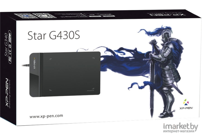 Графический планшет XP-Pen Star G430S [STARG430S_B]