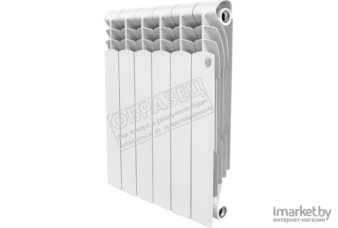Радиатор отопления Royal Thermo Revolution Bimetall 500 (12 секций) металлический