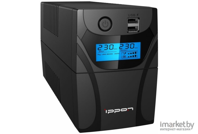 Источник бесперебойного питания IPPON Back Power Pro II 800 черный [1030309]
