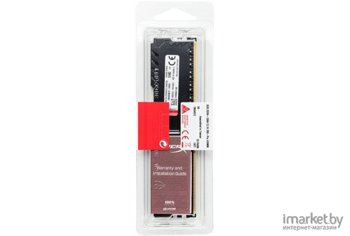 Оперативная память Kingston HyperX Fury 16GB 3000MHz DDR4 DIMM Black [HX430C15FB3/16]