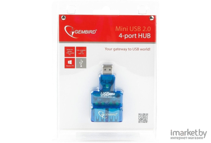 USB-хаб Gembird UHB-CN224